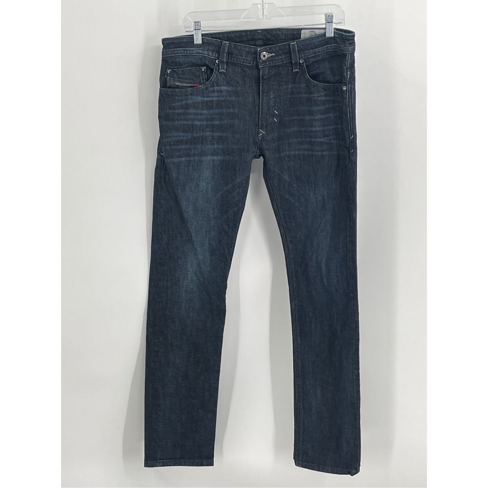 Diesel Jeans Men’s Size 32 x 32 Thavar XP Blue Slim Skinny Leg Dark Blue Wash